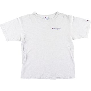 チャンピオン(Champion)の古着 90年代 チャンピオン Champion AUTHENTIC ATHLETIC APPAREL ロゴプリントTシャツ メンズL ヴィンテージ /eaa425971(Tシャツ/カットソー(半袖/袖なし))