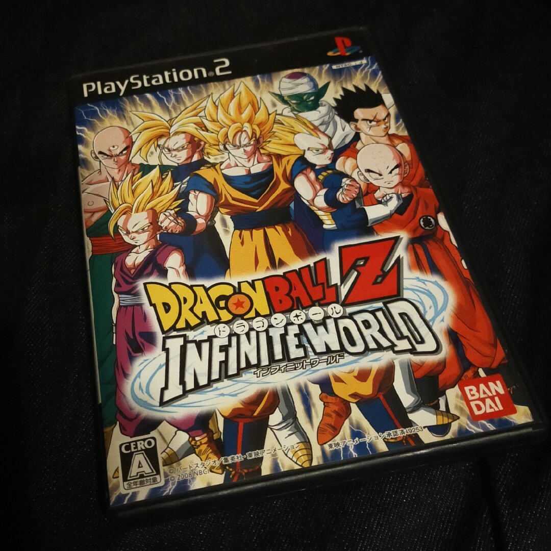 ドラゴンボール(ドラゴンボール)のPS2  ドラゴンボールZ インフィニットワールド　DRAGONBALL エンタメ/ホビーのゲームソフト/ゲーム機本体(家庭用ゲームソフト)の商品写真