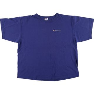 チャンピオン(Champion)の古着 90年代 チャンピオン Champion AUTHENTIC ATHLETIC APPAREL ロゴプリントTシャツ メンズXXL ヴィンテージ /eaa425974(Tシャツ/カットソー(半袖/袖なし))