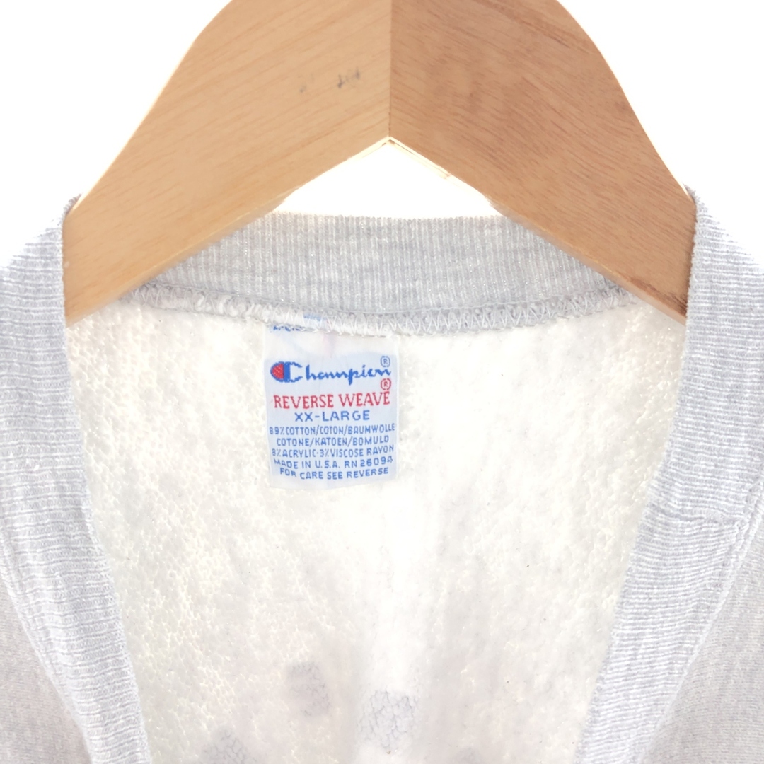 古着 90年代 チャンピオン Champion リバースウィーブ 刺繍タグ 古着 90年代 チャンピオン Champion リバースウィーブ 刺繍タグ