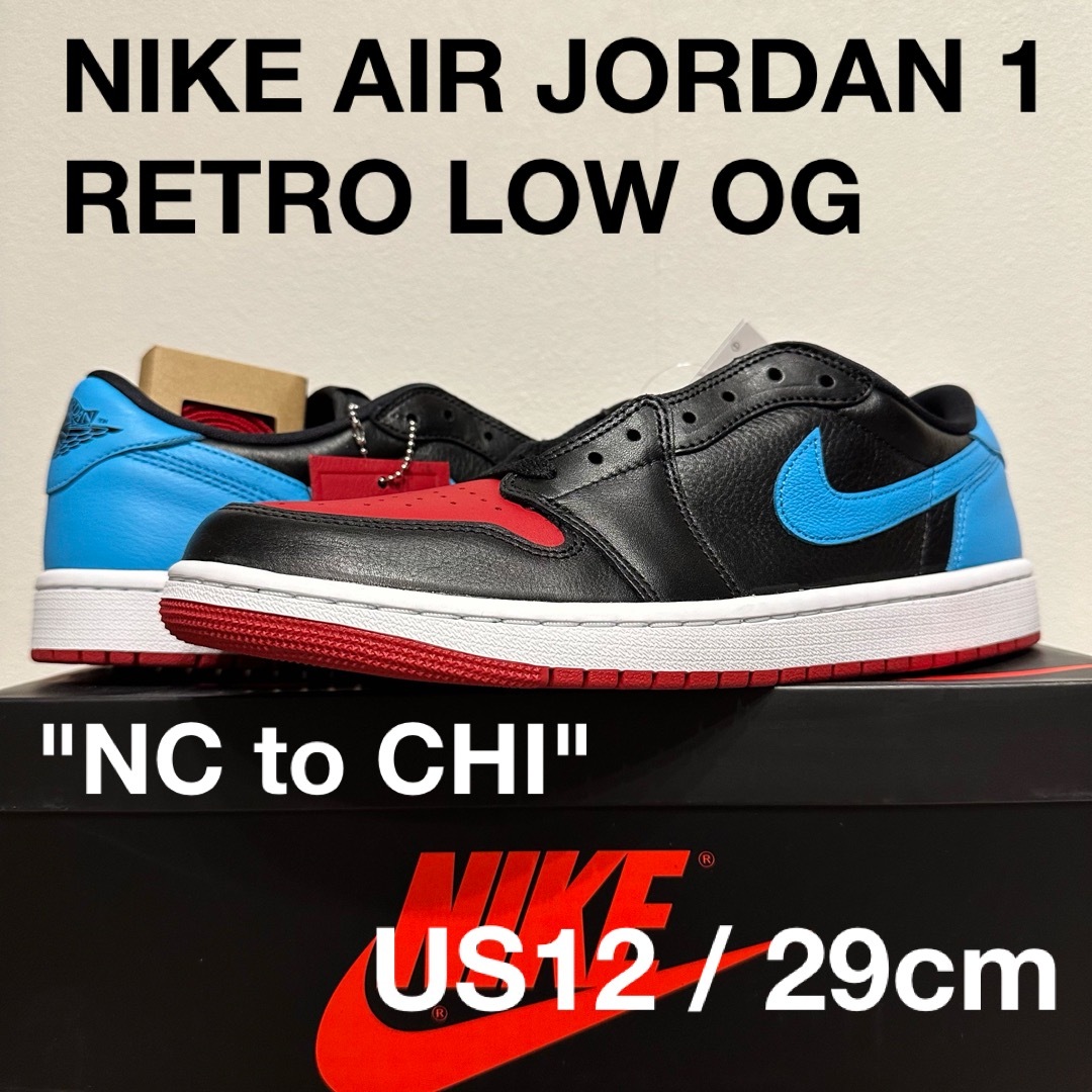 Jordan Brand（NIKE）(ジョーダン)のAIR JORDAN 1 LOW OG NC to CHI 29cm メンズの靴/シューズ(スニーカー)の商品写真