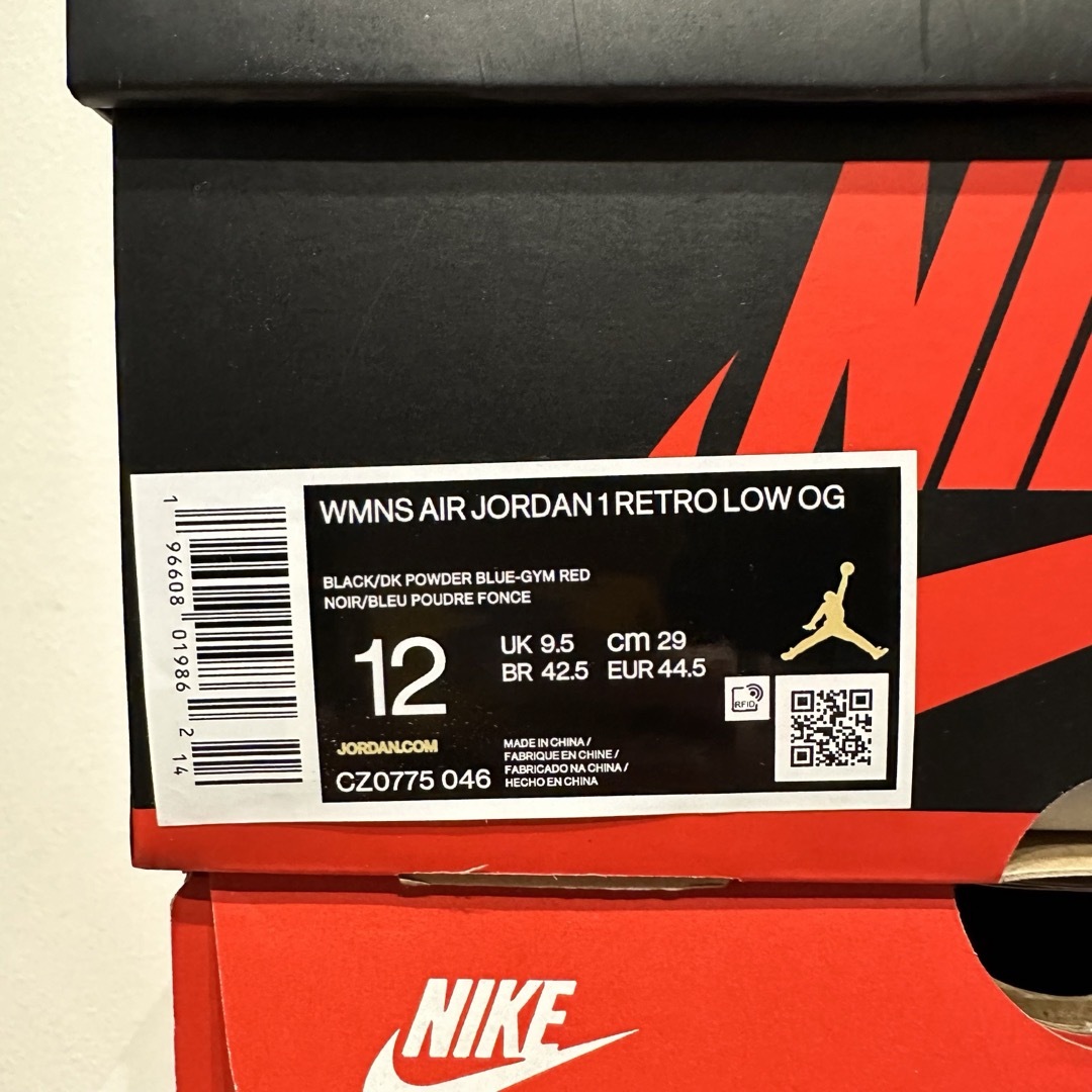 Jordan Brand（NIKE）(ジョーダン)のAIR JORDAN 1 LOW OG NC to CHI 29cm メンズの靴/シューズ(スニーカー)の商品写真