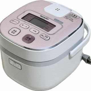 シャープ　ジャー炊飯器ホワイト　KS-DC5-W　3合