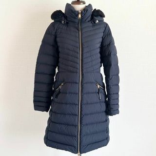 TOMMY HILFIGER  ロングダウンコート　紺　ストレッチ