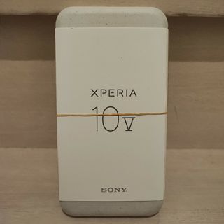 エクスペリア(Xperia)のエクスペリア10 V XQ-DC44 White SIMフリー(スマートフォン本体)