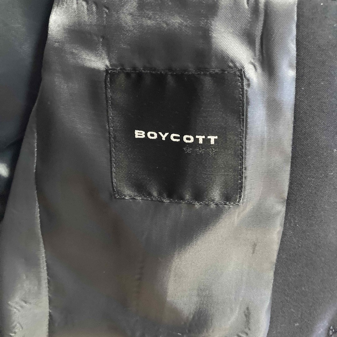 BOYCOTT(ボイコット)のメンズ ジャケット L テーラードジャケット BOYCOTT ブラック メンズのジャケット/アウター(テーラードジャケット)の商品写真