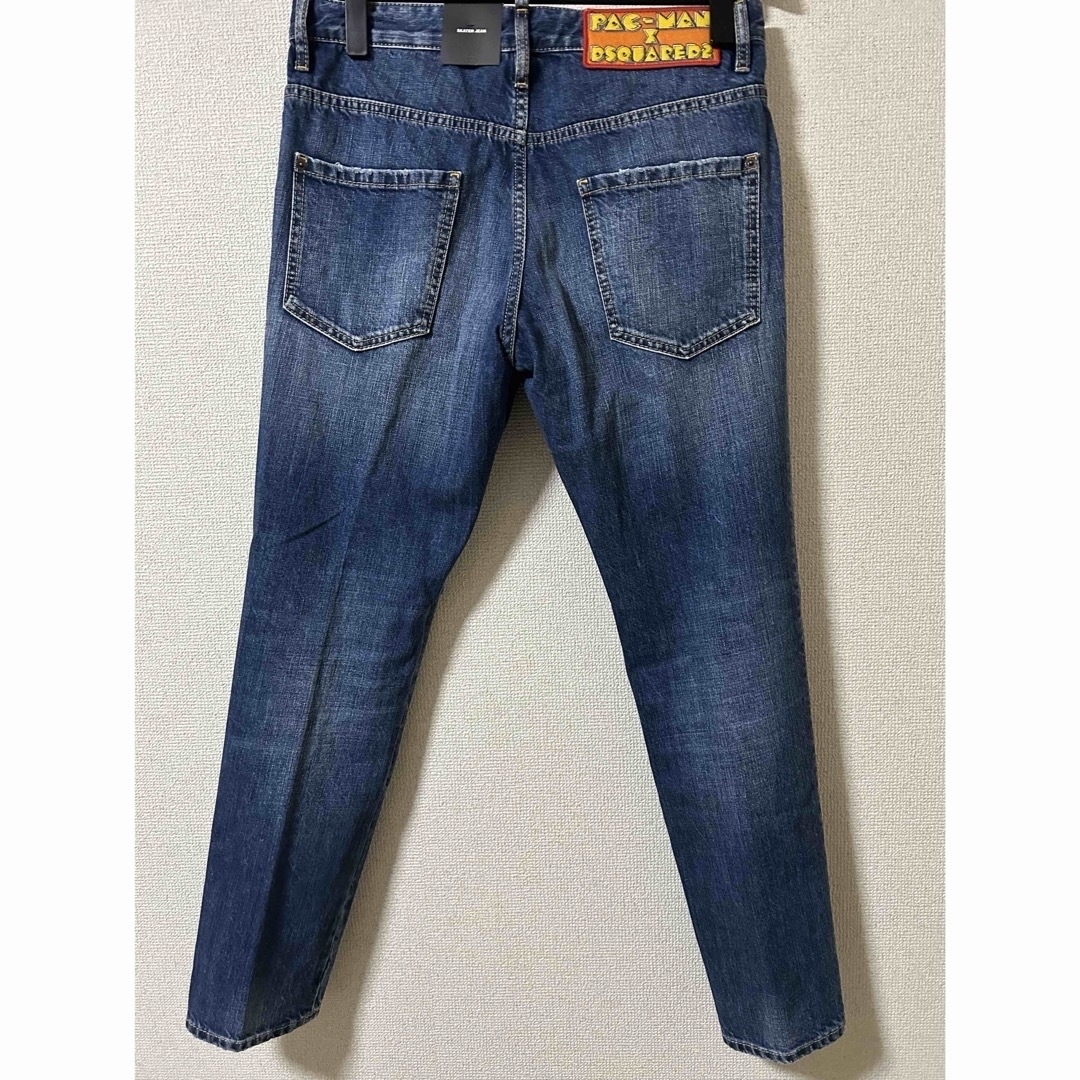 DSQUARED2(ディースクエアード)の新作！PAC-MAN MEDIUM WASH SKATER JEANS 48 メンズのパンツ(デニム/ジーンズ)の商品写真