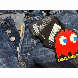 DSQUARED2 - 新作！PAC-MAN MEDIUM WASH SKATER JEANS 48