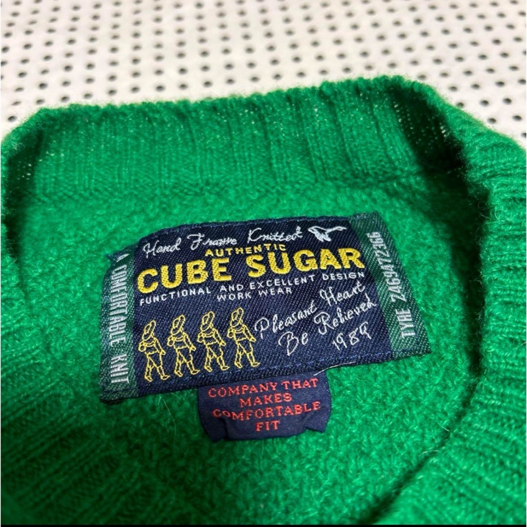 CUBE SUGAR(キューブシュガー)のCUBE SUGAR ニット セーター Ｍ レディースのトップス(ニット/セーター)の商品写真