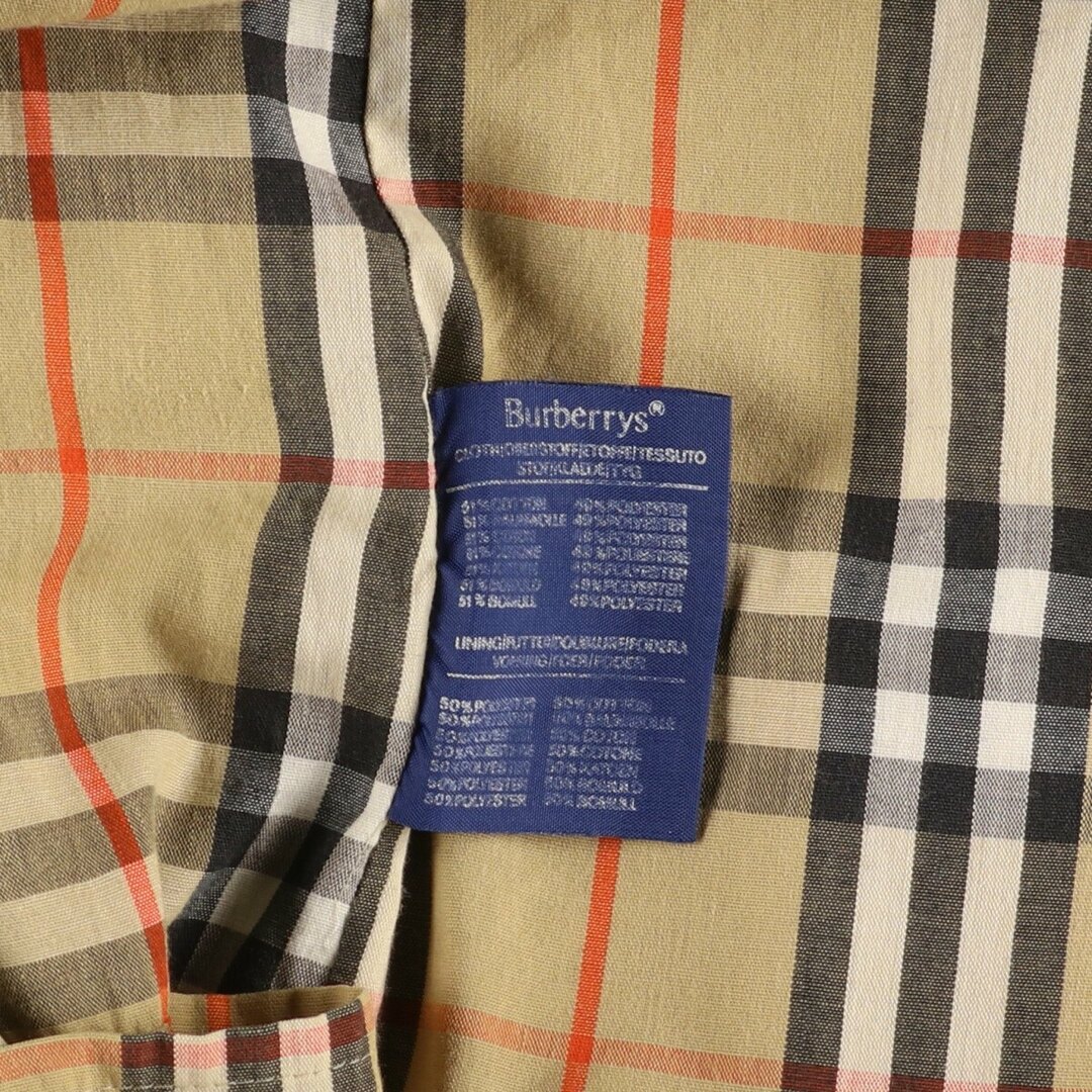 BURBERRY(バーバリー)の古着 バーバリー Burberry's ステンカラーコート バルマカーンコート USA製 メンズXL /evb003358 メンズのジャケット/アウター(ステンカラーコート)の商品写真