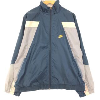 ナイキ(NIKE)の古着 90年代 ナイキ NIKE 銀タグ ウインドブレーカー メンズL ヴィンテージ /eaa426900(ナイロンジャケット)