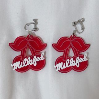 ミルクフェド(MILKFED.)のMILKFED イヤリング(イヤリング)