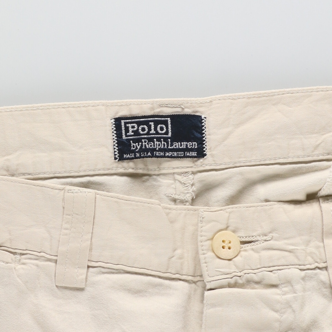 Ralph Lauren(ラルフローレン)の古着 90年代 ラルフローレン Ralph Lauren POLO by Ralph Lauren チノパンツ USA製 メンズw34 ヴィンテージ /eaa426170 メンズのパンツ(チノパン)の商品写真