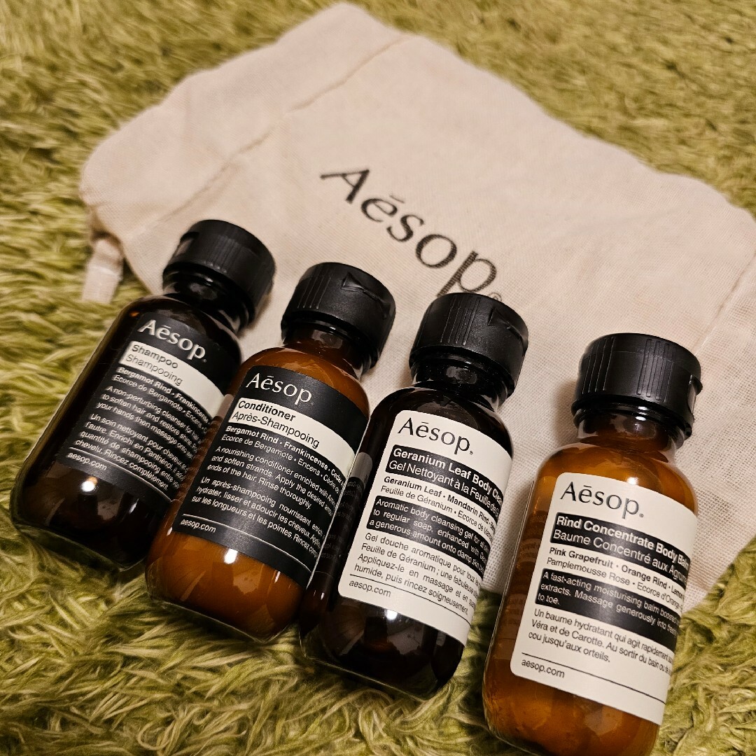 Aesop(イソップ)のAesop イソップ トラベルセット コスメ/美容のヘアケア/スタイリング(シャンプー/コンディショナーセット)の商品写真