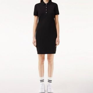 ラコステ(LACOSTE)のLACOSTE 大人カジュアルストレッチ コットンピケ ポロ ドレス(ポロシャツ)