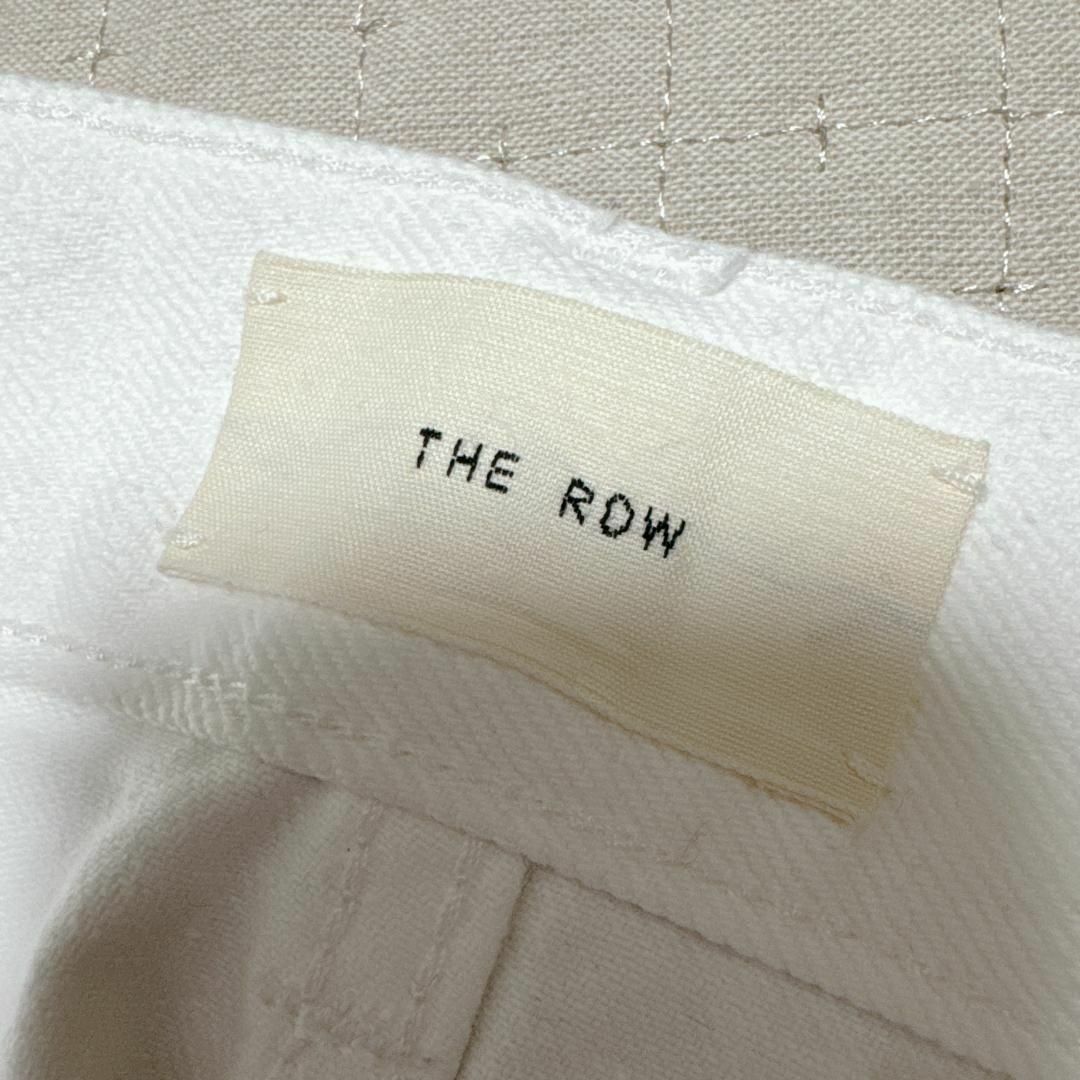 THE ROW(ザロウ)のザロウ THE ROW パンツ コットン ホワイト レディースのパンツ(カジュアルパンツ)の商品写真