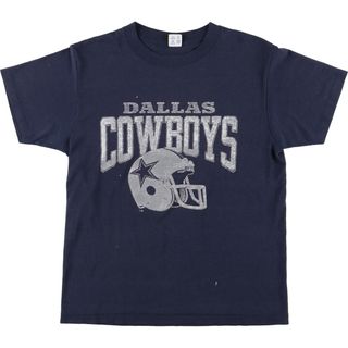 チャンピオン(Champion)の古着 80年代 チャンピオン Champion トリコタグ NFL DALLAS COWBOYS ダラスカウボーイズ 半袖 プリントTシャツ USA製 メンズS ヴィンテージ /eaa425741(Tシャツ/カットソー(半袖/袖なし))