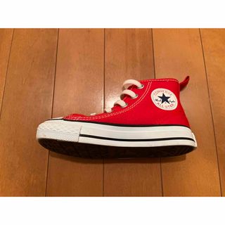 コンバース(CONVERSE)のコンバース　赤　キッズ　16.0cm(スニーカー)