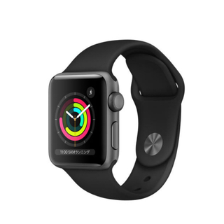 アップルウォッチ(Apple Watch)のApple Watch Series 3（GPSモデル）- 38mm(腕時計(デジタル))