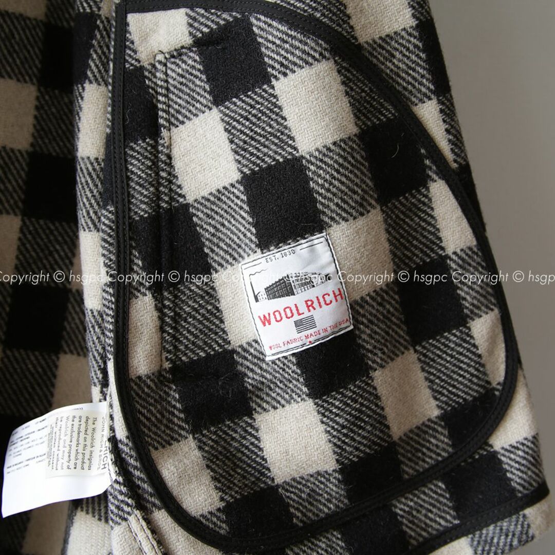 WOOLRICH(ウールリッチ)のウールリッチ オーバーサイズ ウールバッファローチェック ジップアップ シャツ メンズのジャケット/アウター(ブルゾン)の商品写真