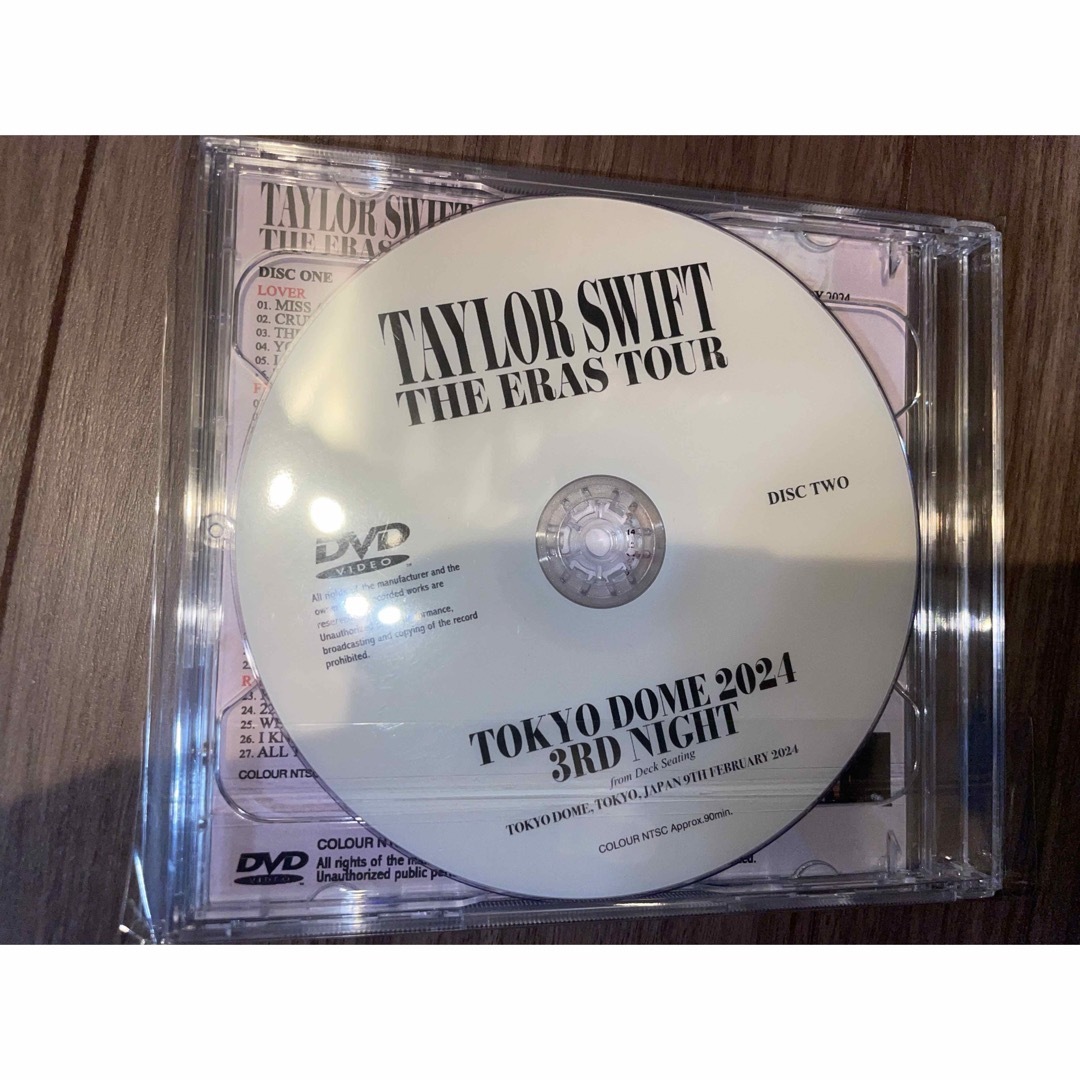 TAYLOR SWIFT TOKYO DOME 2024 3RD NIGHT エンタメ/ホビーのDVD/ブルーレイ(ミュージック)の商品写真