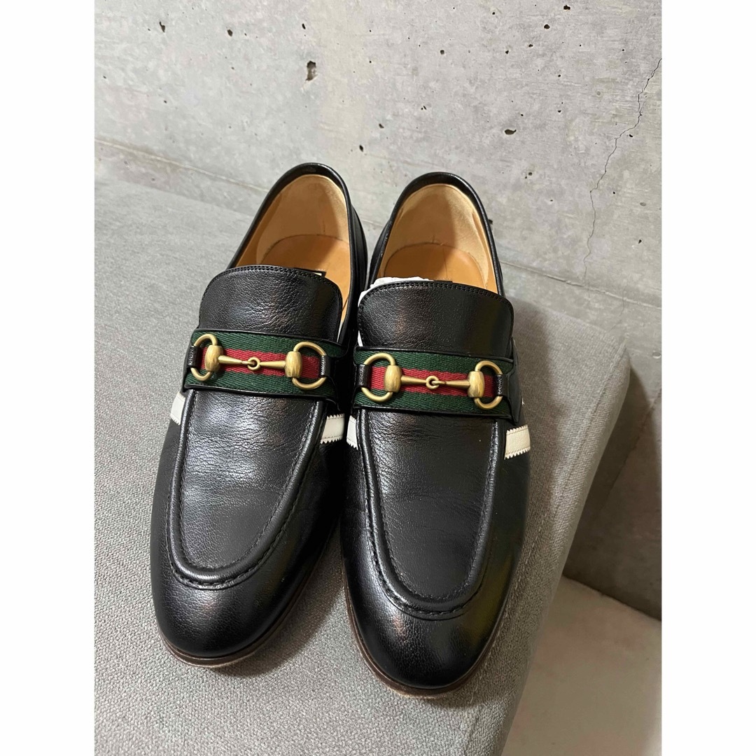 日本製品 Gucci & Adidasグッチ アディダスコラボ ホースビット ローファー