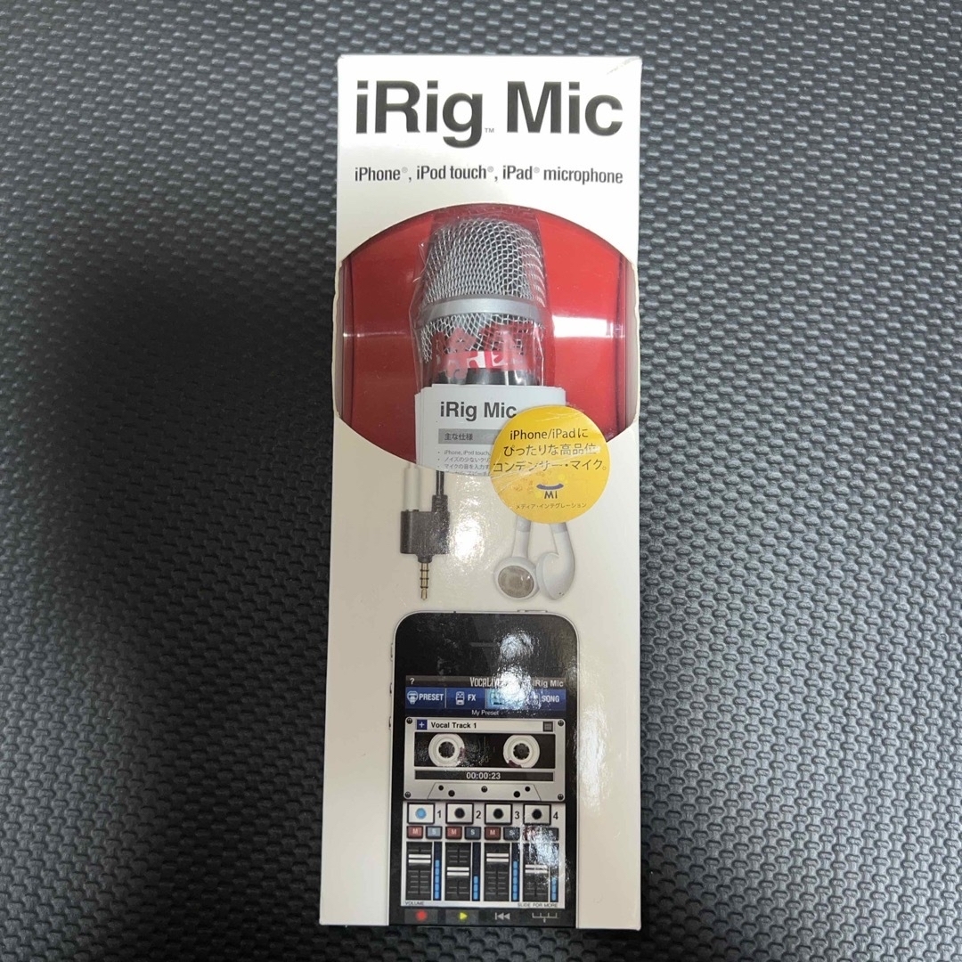 IK MULTIMEDIA PRODUCTION コンデンサーマイク IRIG  スマホ/家電/カメラのオーディオ機器(その他)の商品写真