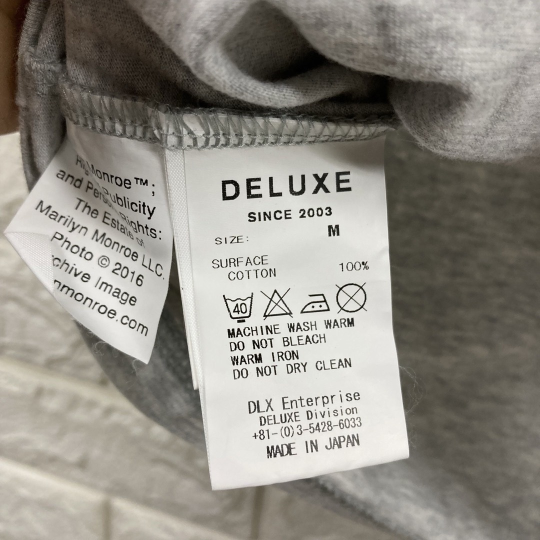 DELUXE(デラックス)の美品　deluxe clothing デラックス　マリリンモンロー　tee M メンズのトップス(Tシャツ/カットソー(半袖/袖なし))の商品写真