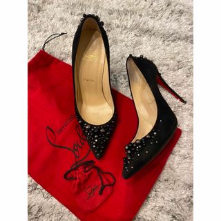 クリスチャンルブタン(Christian Louboutin)のルブタン　ビジューパンプス　36 1/2(ハイヒール/パンプス)