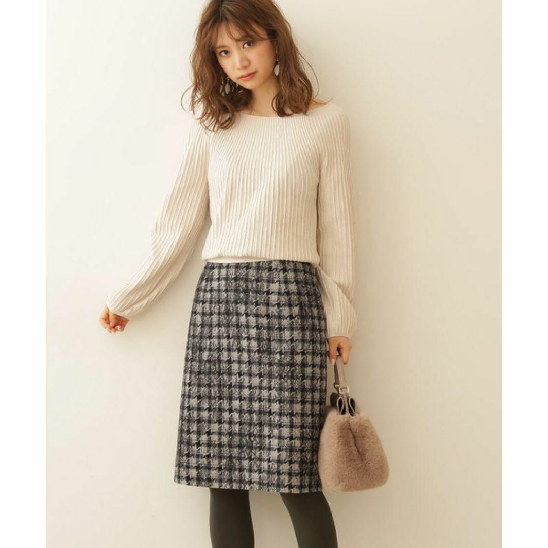 PROPORTION BODY DRESSING(プロポーションボディドレッシング)の★美品 PROPORTION BODY DRESSING レースタイトスカート レディースのスカート(ひざ丈スカート)の商品写真