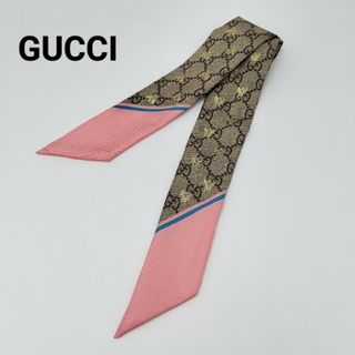 グッチ(Gucci)の未使用品✨グッチ　スカーフ　バンダナ　GG(バンダナ/スカーフ)