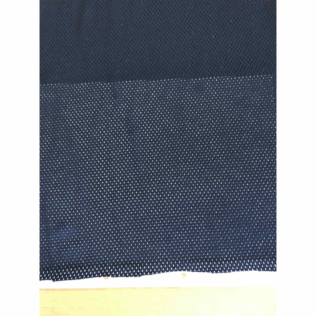 ニット生地　メッシュジャガード　黒　MS20 ハンドメイドの素材/材料(生地/糸)の商品写真