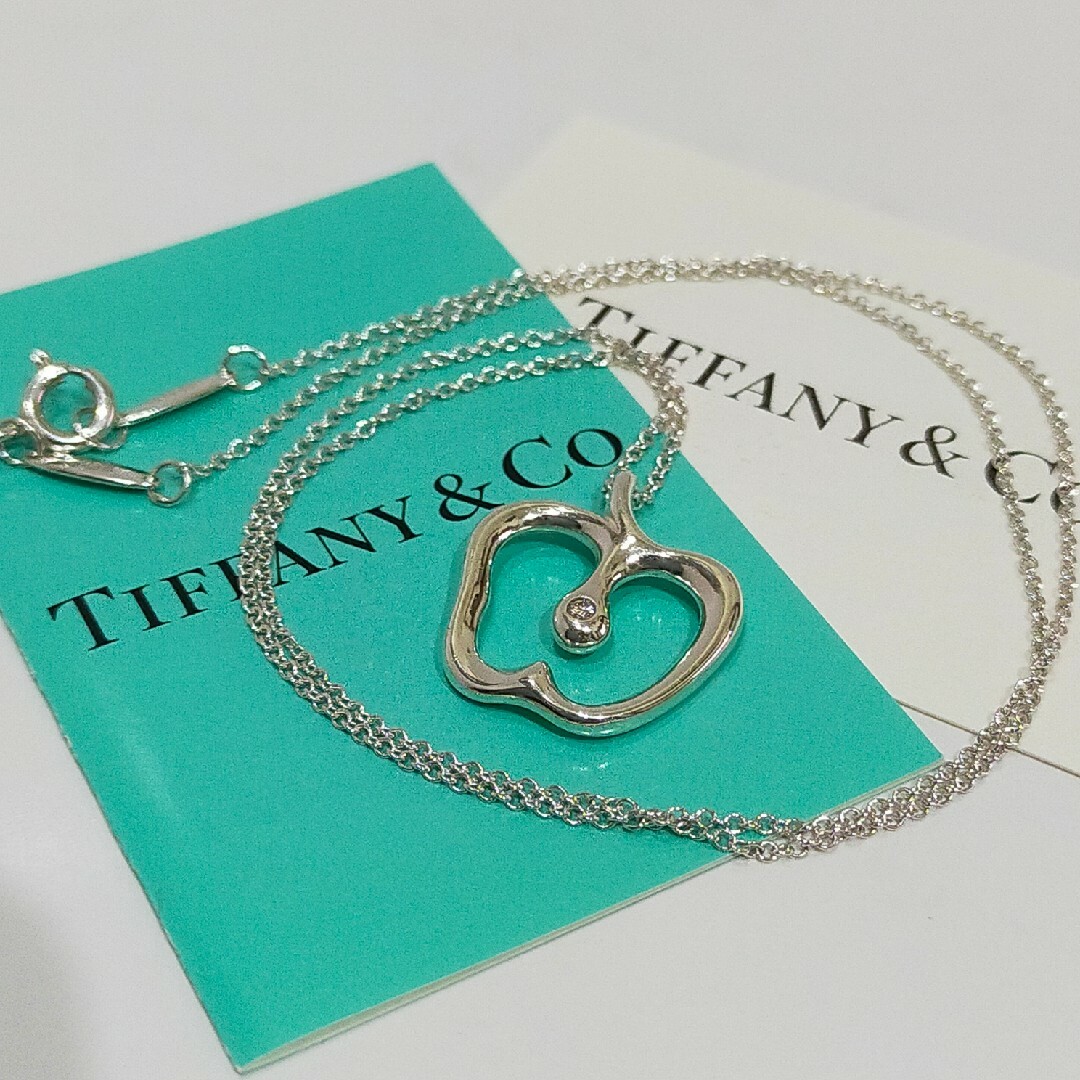 Tiffany & Co.(ティファニー)のティファニー　エルサ・ペレッティ アップル ダイヤモンドネックレス レディースのアクセサリー(ネックレス)の商品写真