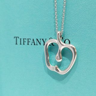 ティファニー(Tiffany & Co.)のティファニー　エルサ・ペレッティ アップル ダイヤモンドネックレス(ネックレス)