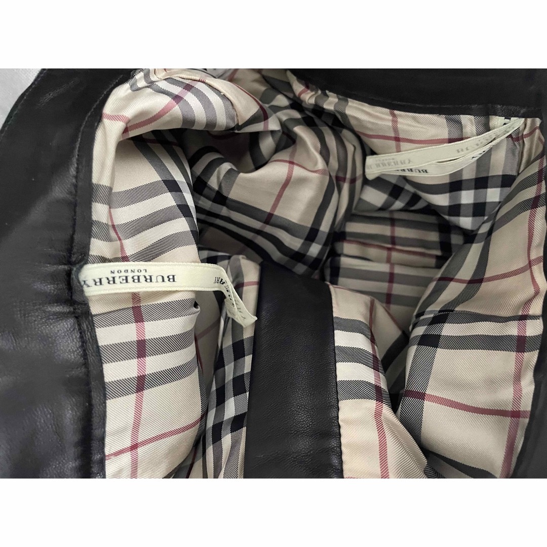 BURBERRY(バーバリー)のBURBERRY LONDON  ソフトレザー ラムレザーパンツ 38サイズ メンズのパンツ(その他)の商品写真