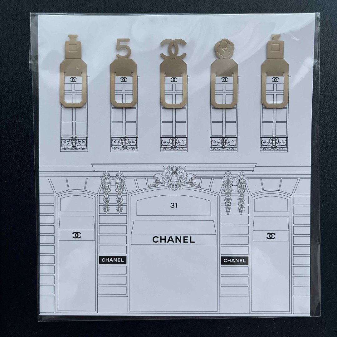 CHANEL(シャネル)のシャネルブックマーク・しおり エンタメ/ホビーのコレクション(ノベルティグッズ)の商品写真