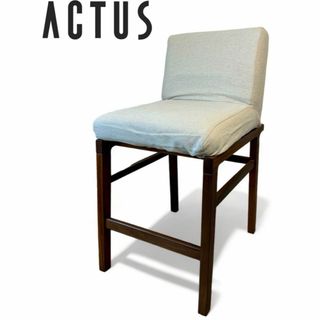 アクタス(ACTUS)の【美品】①ACTUS アクタスOWNオウン　ダイニングチェア　ウォールナット(ダイニングチェア)