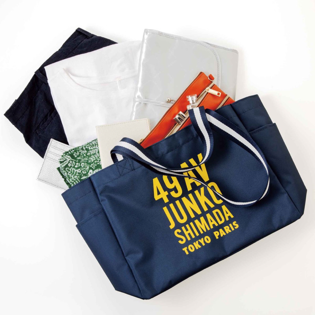 JUNKO SHIMADA(ジュンコシマダ)の素敵なあの人 4月号 付録 2WAY TOTE BAG その他のその他(その他)の商品写真