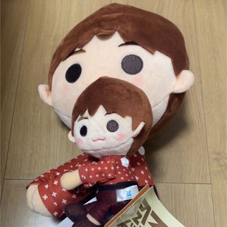 ボウダンショウネンダン(防弾少年団(BTS))のBTS TinyTan モアプラスくっつきぬいぐるみ　ジン　2体セット(キャラクターグッズ)