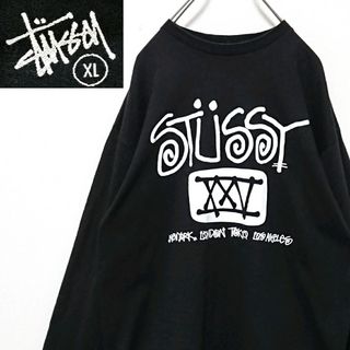 希少 ステューシー Stussy 25周年 ロングスリーブ 長袖 Tシャツ