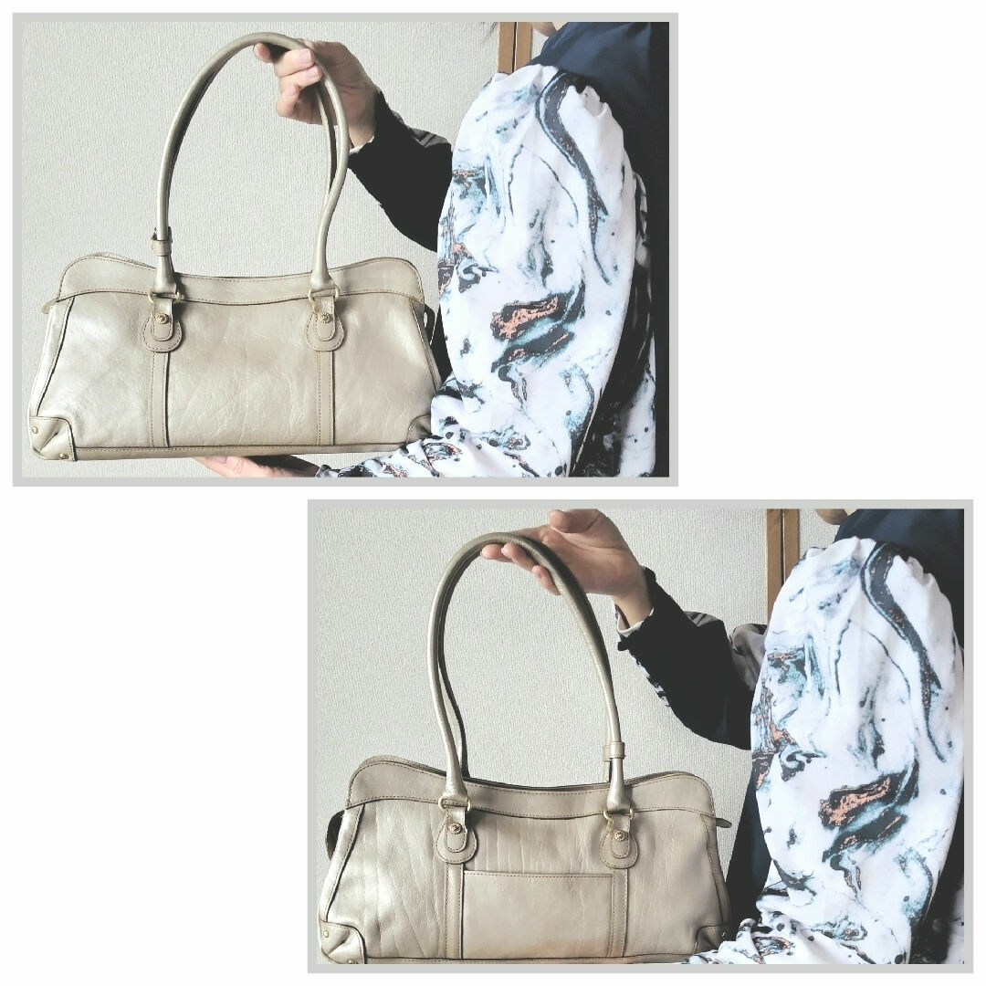 Dakota(ダコタ)のDAKOTAショルダーバッグ／パールグレー(★美品★) レディースのバッグ(ショルダーバッグ)の商品写真