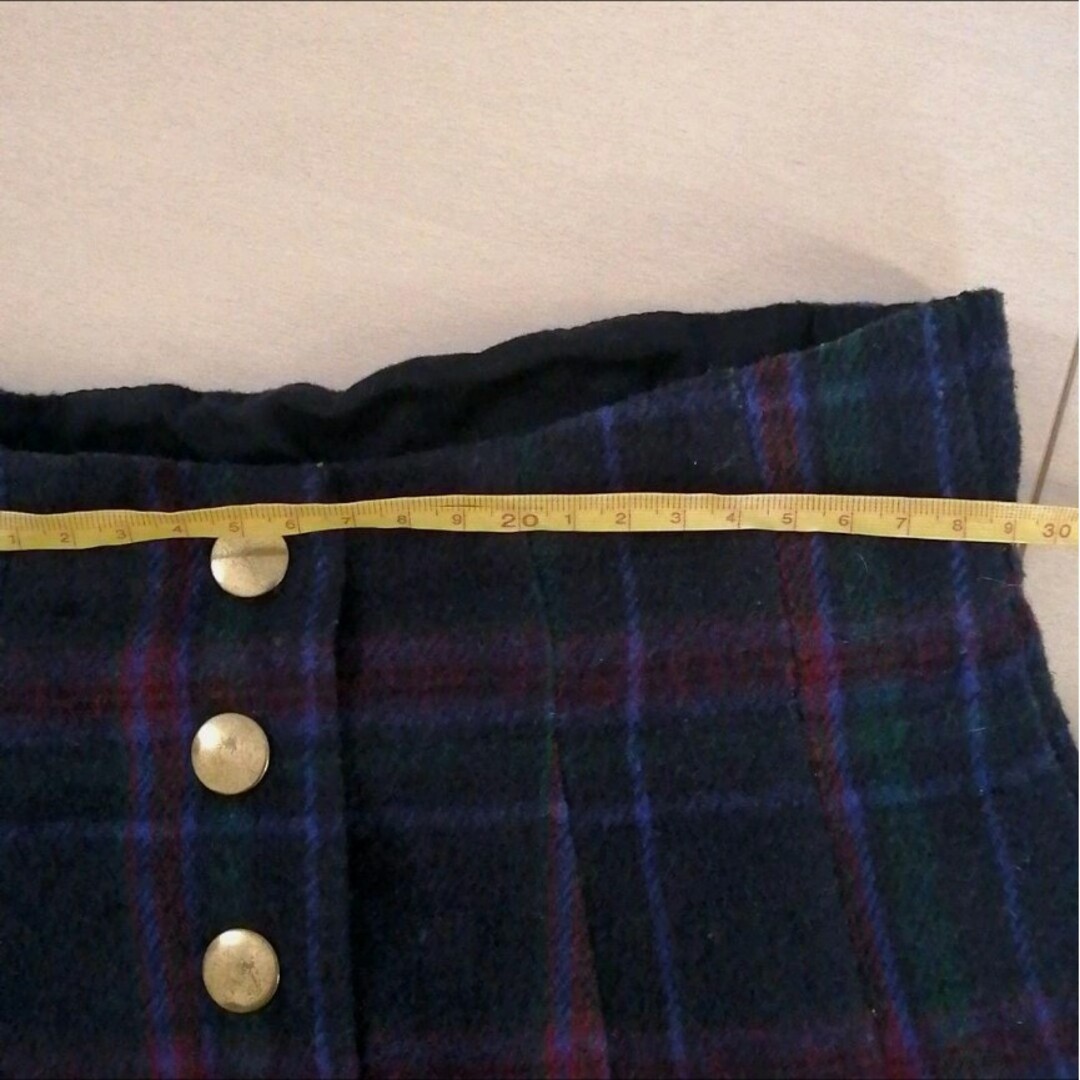 チェック柄　スカート レディースのスカート(ひざ丈スカート)の商品写真