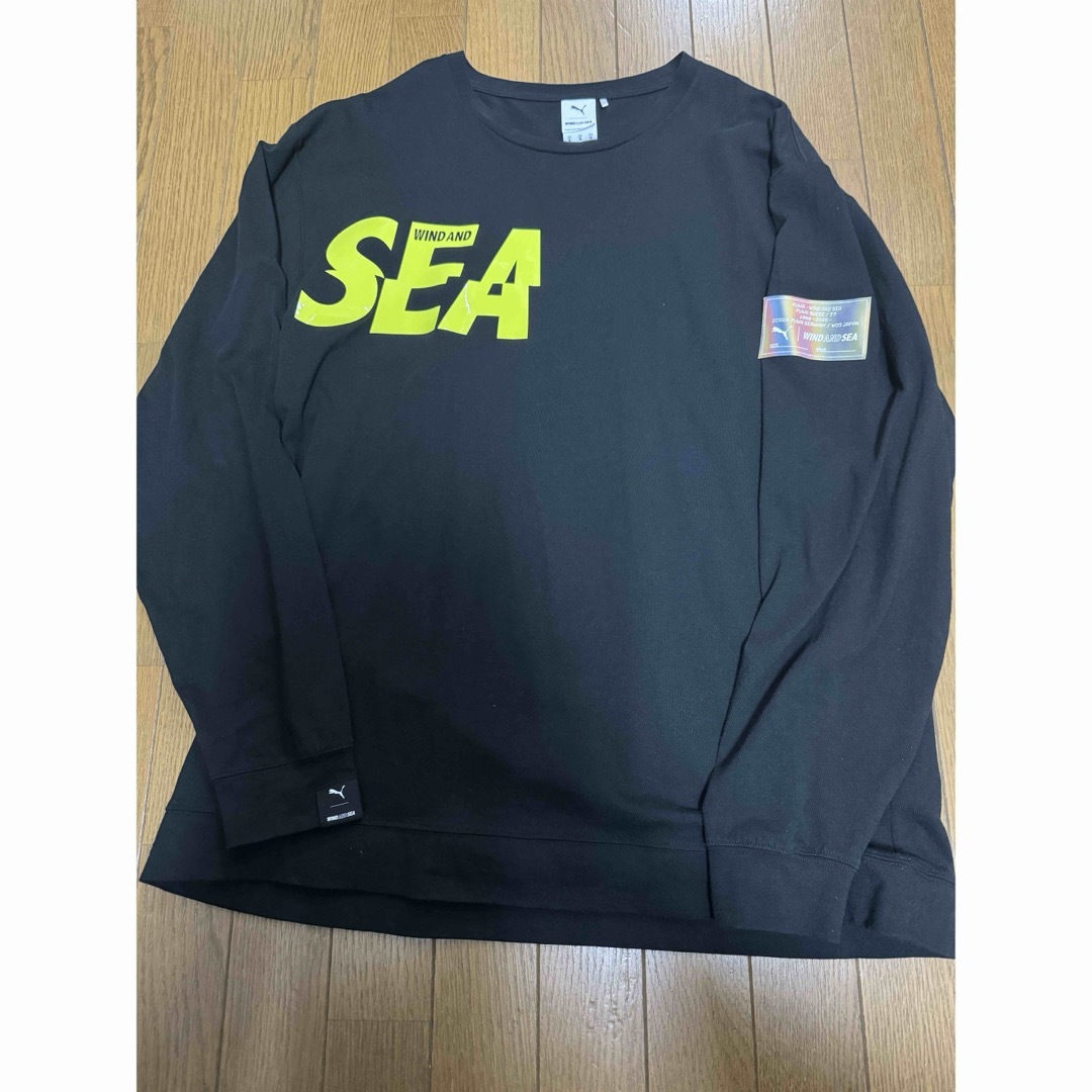 WIND AND SEA(ウィンダンシー)のWIND AND SEA × PUMA ロンＴ メンズのトップス(Tシャツ/カットソー(七分/長袖))の商品写真