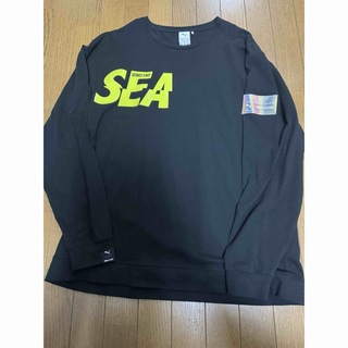 ウィンダンシー(WIND AND SEA)のWIND AND SEA × PUMA ロンＴ(Tシャツ/カットソー(七分/長袖))