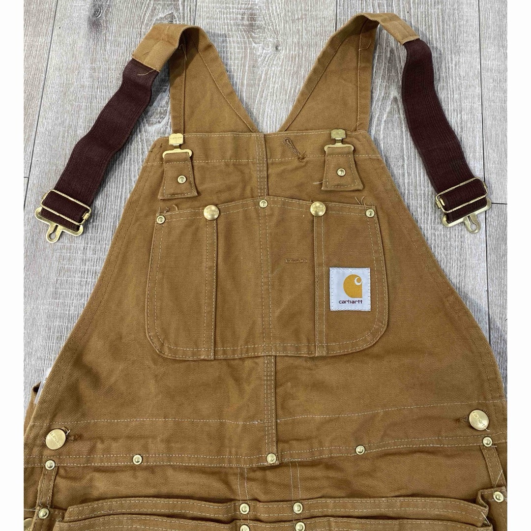 carhartt(カーハート)のCarhartt 90’s オーバーオール エプロン付き メンズのパンツ(サロペット/オーバーオール)の商品写真