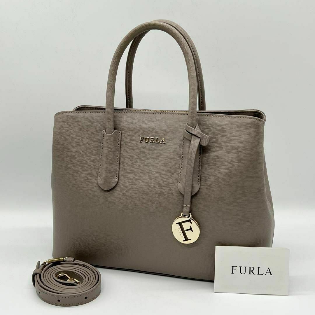 Furla - ✨極美品✨FURLA TESSA ハンドバッグ 2way ショルダーバッグの