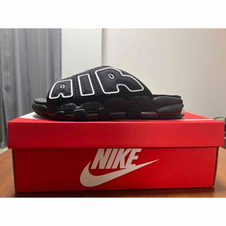 ナイキ(NIKE)のNike Air More Uptempo Slide Black 30.0cm(サンダル)