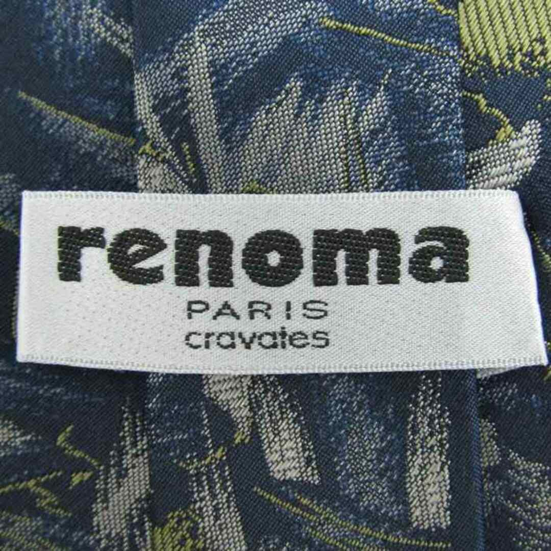 RENOMA(レノマ)のレノマ ブランド ネクタイ シルク 総柄 メンズ ネイビー renoma メンズのファッション小物(ネクタイ)の商品写真