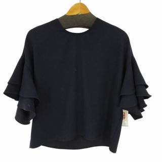 ザラ(ZARA)のZARA(ザラ) フリルショート丈ブラウス レディース トップス(シャツ/ブラウス(半袖/袖なし))