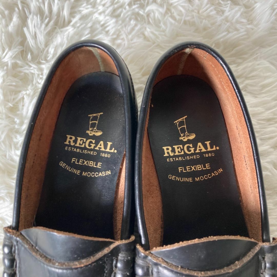 REGAL - 美品 REGAL リーガル レザー 本革 コインローファー